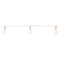 8 Pack: 10ct. Edison String Lights with White Cord by Ashland™